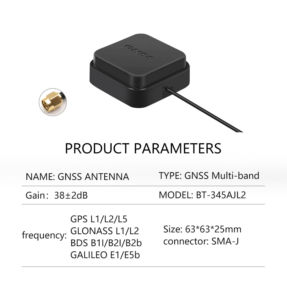 Beitian L1/L2 multi-band high precision GNSS antenna support GPS GLONASS Galileo BeiDou ANN-MB-00 RTK antenna Beitian L1/L2 multi-band high precision GNSS antenna support GPS GLONASS Galileo BeiDou ANN-MB-00 RTK antenna
